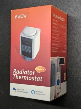 AWOW ZIGBEE głowica termostatyczna smart home