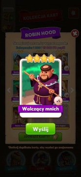 Coin master Walczący mnich 