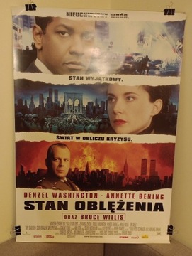 Stan oblężenia Oryginalny plakat kinowy 1998