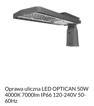 Oprawa uliczna LED 