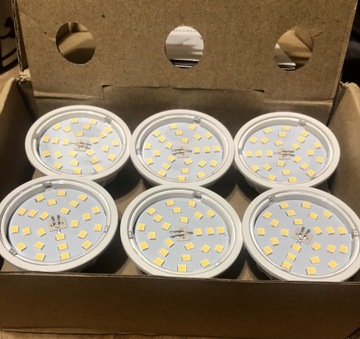 Żarówki led MR16 neutralna biel 6szt 5,5W