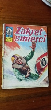 komiks ZAKRĘT ŚMIERCI cz. 2 WYD. 1973 wyd. 1