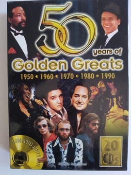 50 Years Of Golden Greats 20 CDs idealne