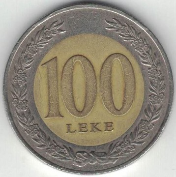 Albania 100 leke leków 2000 nr 3