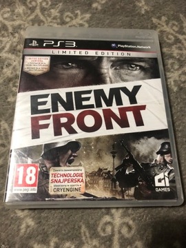 Enemy Front PS3.  