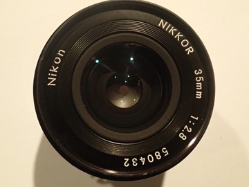 NIKON NIKKOR 35/2,8 AIS + L1Bc 52mm