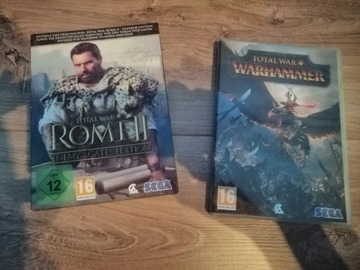 Rome 2 Total war oraz Warhammer total war