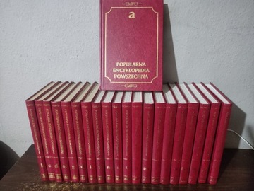 Popularna Encyklopedia Powszechna 20 tomów + supl.