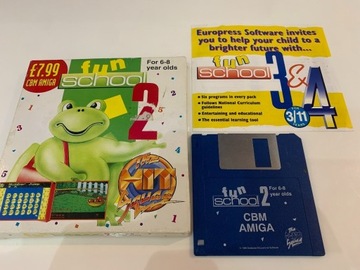 Fun School 2 The Hit Squad Amiga Dyskietka 3.5”