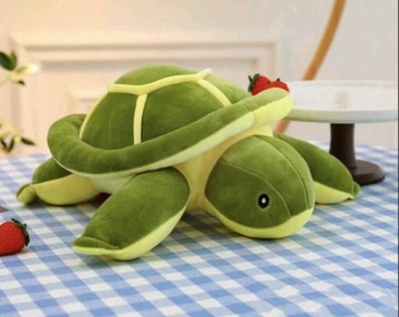 Miękka Pluszowa Zabawka Żółwia Morskiego - 35 cm