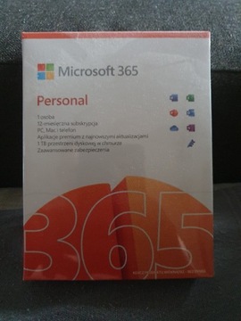 Microsoft Office 365 Personal 12 miesiecy 