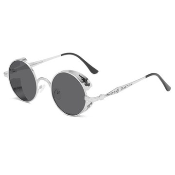 LATO '23! Okulary przeciwsłoneczne STEAMPUNK UV400