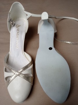 białe buty ślubne szpilki rozmiar 38