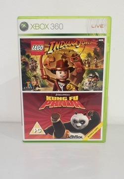 Gry Lego Indiana Jones + Kung Fu Panda Xbox 