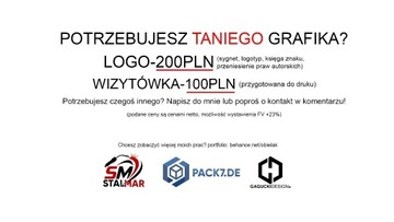 Tanie usługi graficzne (LOGO 200zł)