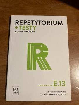 Repetytorium + Testy E.13