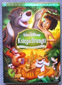 Księga dżungli Disney 2 x DVD