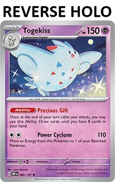 Karta Pokemon Togekiss (OBF 085) 85/197 R. Holo