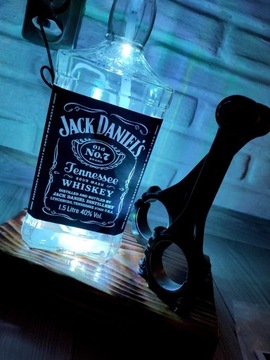 Lampka Jack Daniels led RGB korbowód panweki vag