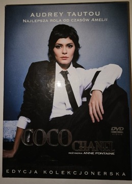 Coco Chanel film dvd Audrey Tatou książeczka