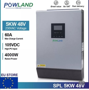 Inwenter hybrydowy 5000W 48V POWLAND 