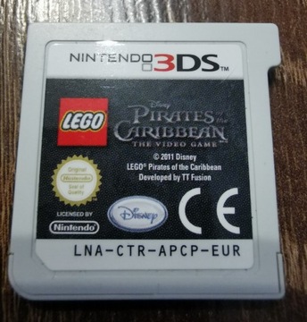 Lego Pirates of the Caribbean na Nintendo 3DS.