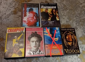 Prototyp The Peacemaker Champion Frida Vidoq 5 kaset vhs kasety wideo