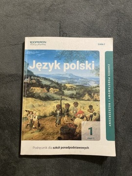 Język polski klasa 1 część 2 OPERON 