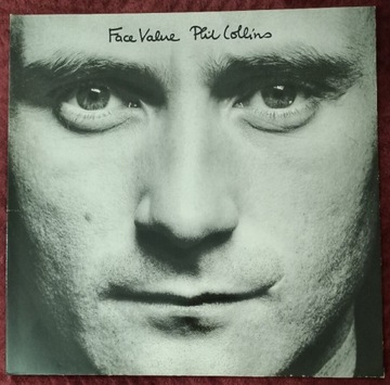 PHIL COLLINS Face Value LP ATLANTIC stan EX+/EX++