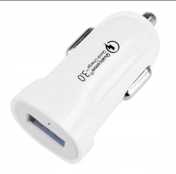 ŁADOWARKA SAMOCHODOWA SZYBKA QUICK CHARGE 3.0 QC