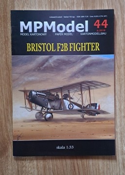 MPModel 44 model kartonowy BRISTOL F2B FIGTER