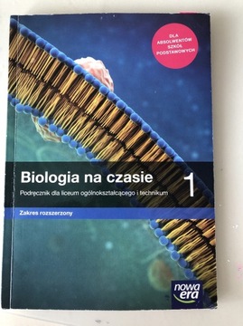 Biologia na czasie 1 podręcznik zakres rozszerzony