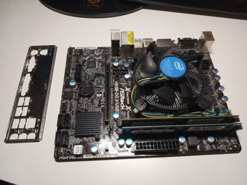 ASRock H61M-DG3/USB3 + i3-3220 + 8GB RAM