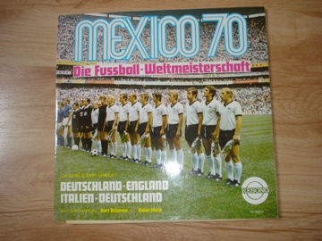 Piłka nożna Meksyk 1970 płyta 