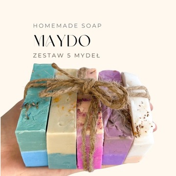 ZESTAW 5 mydeł handmade Maydo SPA 