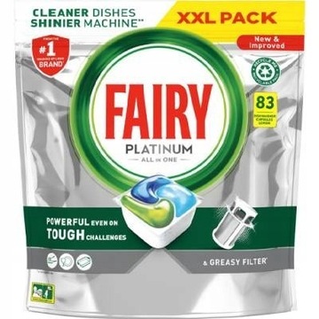 Fairy Platinum Lemon - Tabletki do zmywarki 83 szt