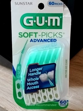 Czyściki międzyzębowe Gum Soft-Picks Advanced 60szt