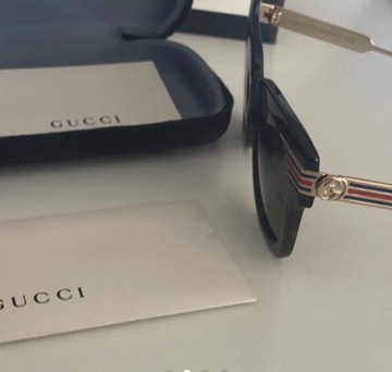 Okulary Gucci Oryginał futerał,certyfikat,etykiety