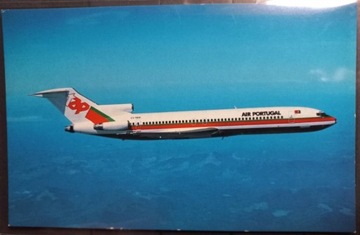 Pocztówka TAP Air Portugal Boeing 727