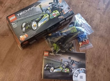 Lego technic Dragster 7+