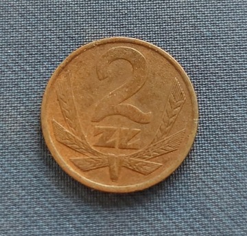 Moneta 2 złote 1977r.
