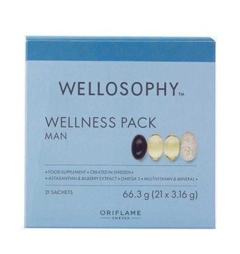 WellnessPack Wellosophy dla mężczyzn Oriflame 
