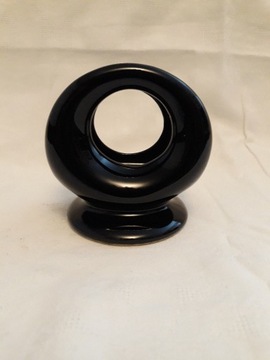 Serwetnik ceramiczny czarny 1szt