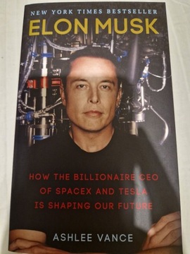 Elon Musk, Ashlee Vance książka po angielsku 