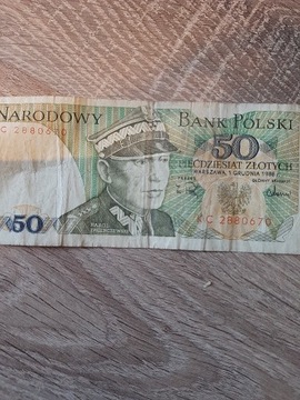 Banknot 50 zł