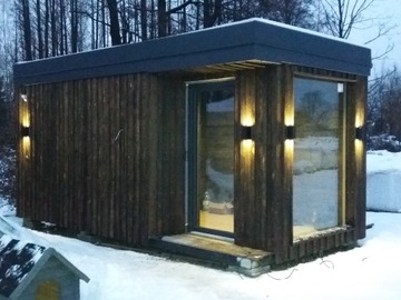 sauna bania ogrodowa