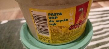 Pasta do mycia rąk BHP SOLVIK MYDLANO PIASKOWA-