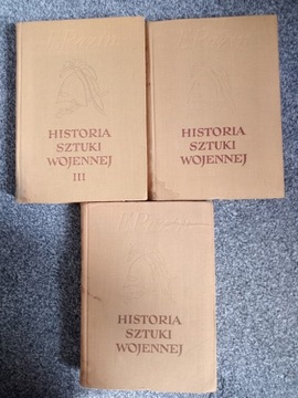 Historia sztuki wojennej Tom 1,2,3