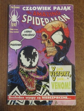 Spiderman 5 1993 wydanie 1