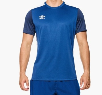 Koszulka UMBRO t-shirt sportowa męska training trening nowa niebieski M